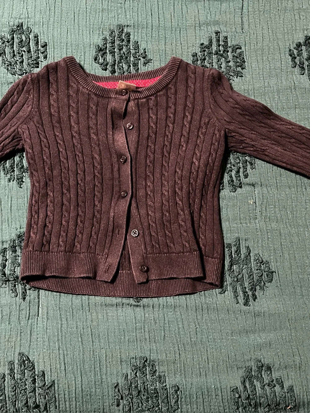 Gymboree Girls Uniform Cardigan